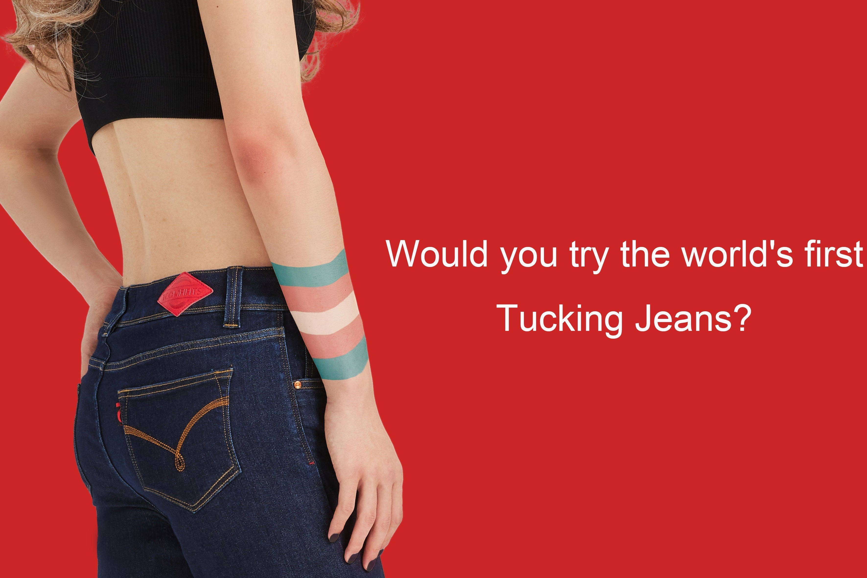 TUCKING JEANS