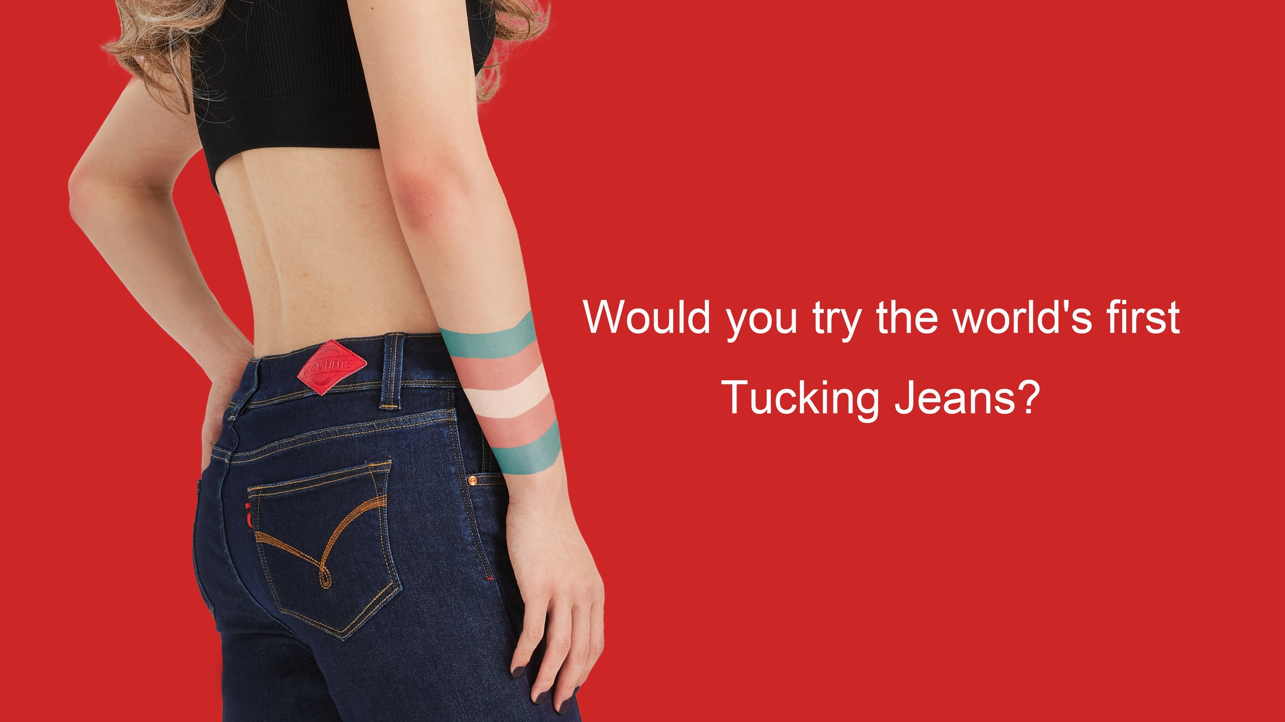 TUCKING JEANS