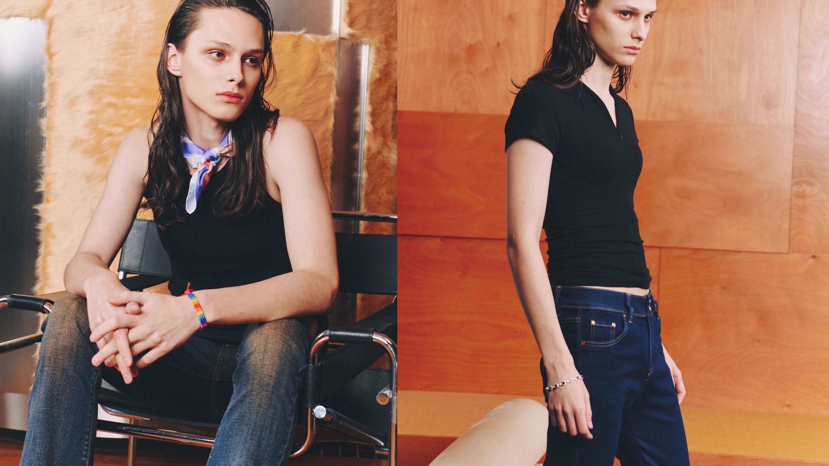 BOGO-TUCKING JEANS